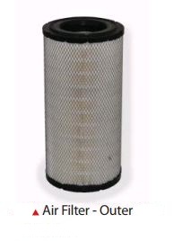OUTER AIR FILTER (6 CYL)